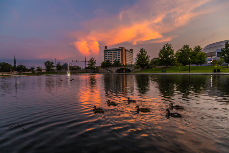 170722 Huntsville Downtown at Sunset _MG_0106 s