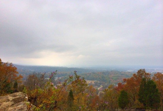 A Foggy Day from Ruffner Mountain
