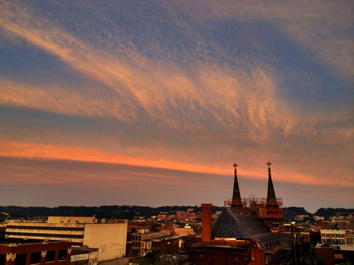 Waves of Sky and Steeples