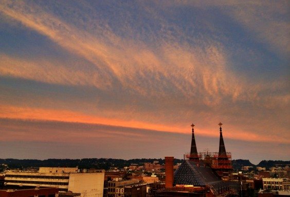 Waves of Sky and Steeples