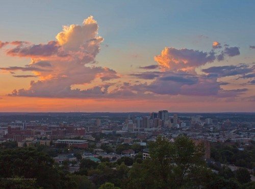 Towering Clouds Over Birmingham