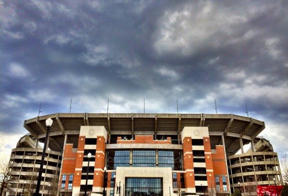 Storm Brewing over Bryant-Denny