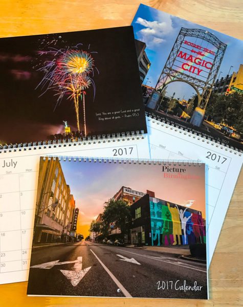 2017 Birmingham Calendar