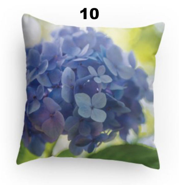 Pillow 10 Blue Hydrangea